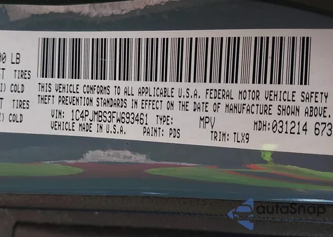 2015 Jeep Cherokee Trailhawk from USA, damaged, VIN 1C4PJMBS3FW693461